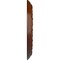 Ekena Millwork Carlsbad Ceiling Medallion (Canopies up to 14 1/4"), 19 1/2"OD x 1 3/4"P, Burnished Mahogany Crackle CM19CABMC - alternate 4